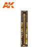 AK Interactive AK9123 Brass Pipes 3.0mm (2 Pack)