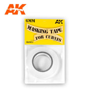AK Interactive 9125 Masking Tape for Curves 6mm (18m long)