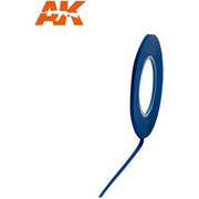 AK Interactive AK9182 Blue Masking Tape For Curves 2mm 18m