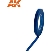 AK Interactive AK9184 Blue Masking Tape For Curves 6mm 18m