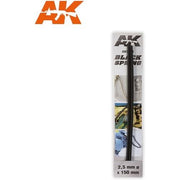 AK Interactive AK9191 Black Spring 2.5mm 2pc