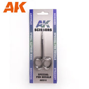 AK Interactive AK9310 Scissors Straight Special Decals and Paper
