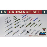 AMK 88E01 1/48 US Ordnance Set #1