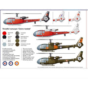 AMP 48020 1/48 Aerospatiale/Westland SA 341/HT 2 Gazelle