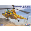 AMP 72012 1/72 Sikorsky R-5/S51 Ambulance Plastic Model Kit