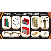 AMT 015 1/25 Garage Accessory Set #1
