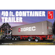 AMT 1196 1/24 40ft Container Trailer