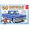 AMT 1063 1/25 1960 Chevy Custom Fleetside Pickup with Go Kart 2T Plastic Model Kit