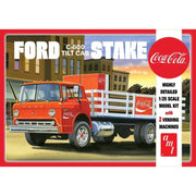 AMT 1147 1/25 Ford C600 Stake Bed w/Coca-Cola Machines