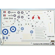 Amodel 1428 1/144 English Electric Canberra Bomber RAAF Mk-20/Mk-62