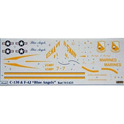 Amodel 1425 1/144 C-130 and F4J Blue Angel Aerobatic Team
