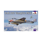 A Model 1/72 de Havilland DH.100 Vampire Mk.6 RAF