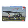 A Model 1/72 Henschel Hs 123C Dive-Bomber