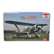 A Model 1/72 Henschel Hs 123C Dive-Bomber