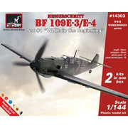 Armory 14303 1/144 Messerschmitt Bf-109E-3 And Bf-109E-4 Set 1 WWII: In The Beginning