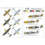 Armory 14305 1/144 Messerschmitt Bf 109E Mediterranean Aces Plastic Model Kit