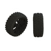 Arrma 2HO Tire Set Glued Black 2pcs AR550057