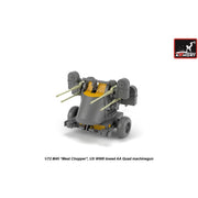 Armory 72239 1/72 M45 Quadmount US 4x 12.7mm M2Hb Turret on M20 Trailer