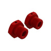 ARRMA Aluminum Wheel Hex 17mm Red 2pcs