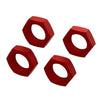 Arrma ARA310929 Aluminum Wheel Nut 24mm Red 4 Pcs