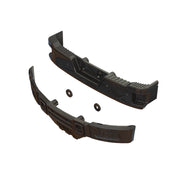 Arrma Bumper Set Black Chrome