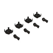 Arrma ARA330569 SAhock Rod End and Spring Perch Set 4pc 8S BLX