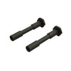 Arrma ARA340186 6x42mm Black Steel Steering Post 2pc