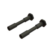 Arrma ARA340186 6x42mm Black Steel Steering Post 2pc