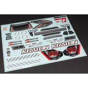 ARRMA ARA402213 Kraton 4S Clear Body with Decals