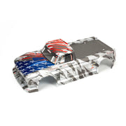 Arrma ARA410006 Infraction 6S BLX Painted Body Silver/Red