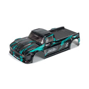 Arrma ARA414008 Infraction 4X4 3S BLX Painted Body Black/Teal