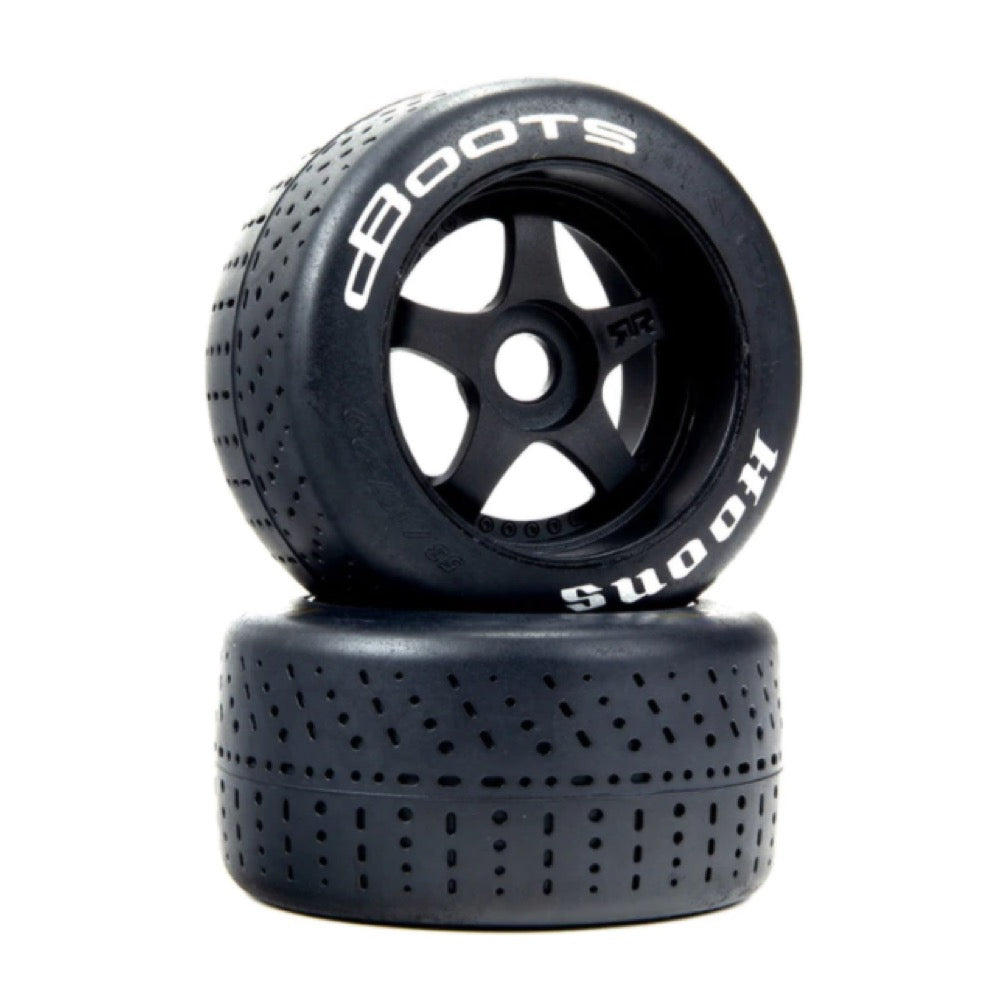 Arrma ARA550073 1/7 dBoots Hoons 53/107 2.9 White Belted 5-Spoke Mounted Wheels, 17mm Hex (2)