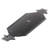 Arrma Chassis Aluminum SWB Silver/Blue Typhon AR320188