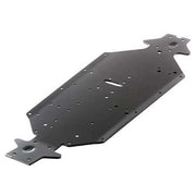 Arrma Chassis Aluminum SWB Silver/Blue Typhon AR320188