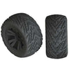 Arrma Minokawa LP 4S Tire 3.8 Glued Black (2) AR550049