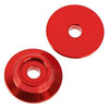 Arrma Wing Button Aluminum Red (2) AR320215