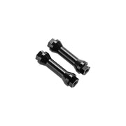 Arrma Wing Post Aluminium Black 2pc AR320218