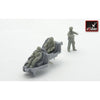 Armory F7205 1/72 Soviet Helicopter Crew Modern 3 Figs Resin Model Kit