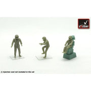 Armory F7213 1/72 Soviet Pilots Modern Air Defence Aviation 3 Figs Resin Model Kit