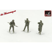 Armory F7219 1/72 Libyan Rebels 3 Figs Resin Model Kit