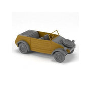 Armory M14201 1/144 Type 82 Kubelwagen Light Staff Car Resin Model Kit