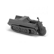 Armory M14202 1/144 Sd Kfz 2 Kettenkrad Tracked Motorcycle / Light Artillery Prime Mover Resin Model Kit