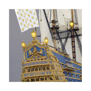 Artesania 22904 1/72 LE Soleil Royal Louis XIVs Flagship w/ Figurines and Working Lights Wooden S
