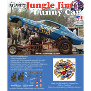 Atlantis Models 1440 1/25 1971 Jungle Jim Camaro Funny Car