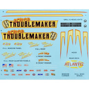 Atlantis Models 2204 1/24 Son of Troublemaker Chevy El Camino Funny Car