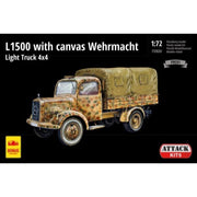 Attack 72920 1/72 L1500 with Canvas Wehrmacht Light Truck 4x4 Profi