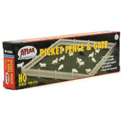 Atlas 0776 HO Picket Fence and Gate Kit | Metro Hobbies