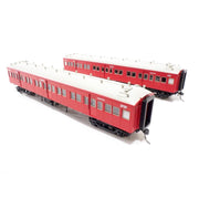 Austrains NEO PL002 HO 31 APL / 71 BPL VR Red PL Series Passenger Carriage Twin Pack