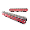 Austrains NEO PL004 HO 7 BCPL / 63 BPL VR Red PL Series Passenger Carriage Twin Pack