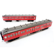 Austrains NEO PL005 HO 39 BPL / 84 BPL VR Red PL Series Passenger Carriage Twin Pack